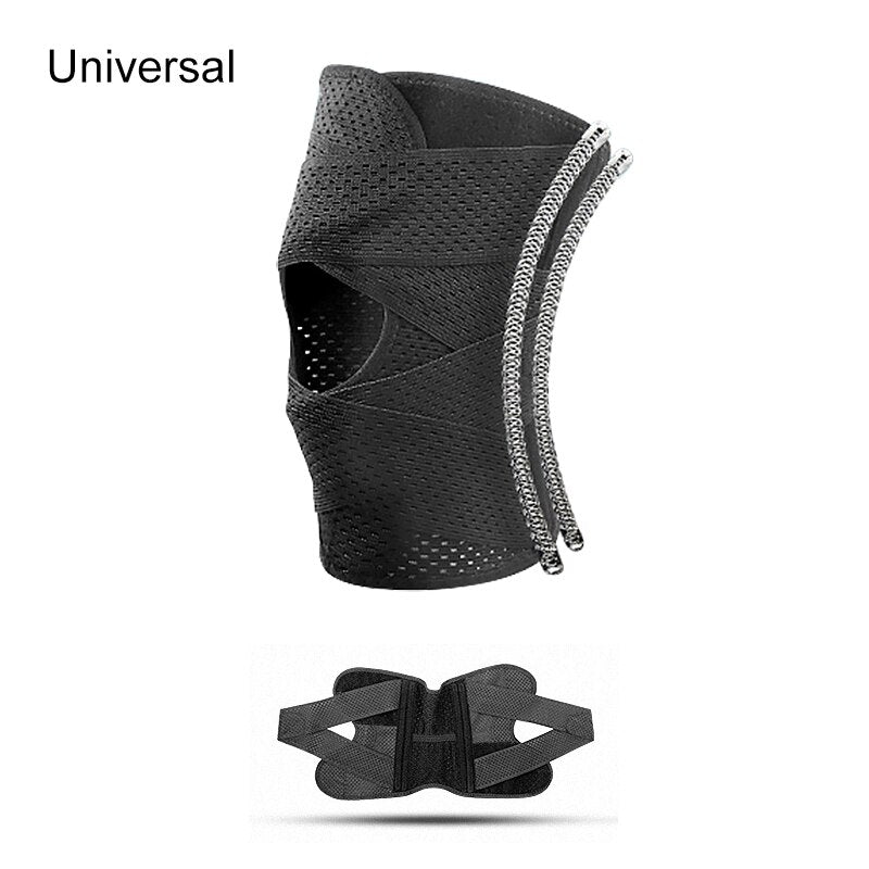 Anyfit 1PC Sports Kneepad 45-53cm Black Universal Elastic Fitness Gear Knee Cushioning Padding Equipment Brace Protector - PG1-CYCSK-B-XXL - Sporting Goods - 2 - NZ DEPOT Buy Anyfit 1PC Sports Kneepad 45-53cm Black Universal Elastic Fitness Gear Knee Cushioning Padding Equipment Brace Protector Online - Sporting Goods - 2 - NZ Depot Free Shipping