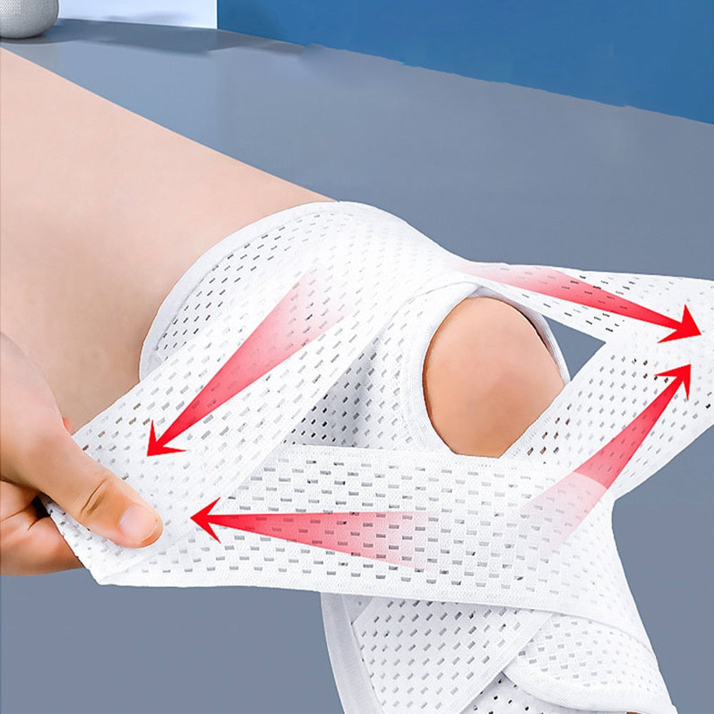 Anyfit 1PC Sports Kneepad 50-59cm White Universal Elastic Fitness Gear Knee Cushioning Padding Equipment Brace Protector - PG1-CYCSK-W-XXXL - Sporting Goods - 6 - NZ DEPOT Buy Anyfit 1PC Sports Kneepad 50-59cm White Universal Elastic Fitness Gear Knee Cushioning Padding Equipment Brace Protector Online - Sporting Goods - 6 - NZ Depot Free Shipping