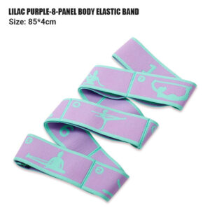 Buy Anyfit Yoga Band Stretcher Neon Blue and Purple Strap Resistance Belt Pilates Exercise Stretcher Fitness Tool Online - Sporting Goods - 2 - NZ Depot Free Shipping