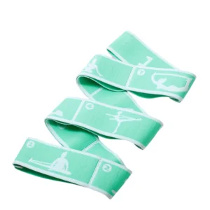 Buy Anyfit Yoga Band Stretcher Neon Green and White Strap Resistance Belt Pilates Exercise Stretcher Fitness Tool Online - Sporting Goods - 1 - NZ Depot Free Shipping