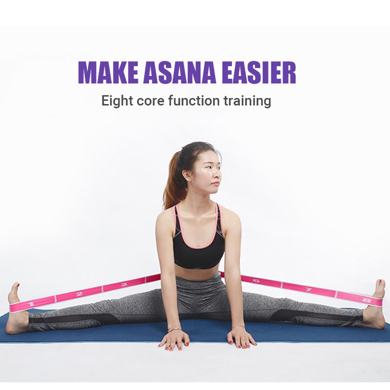 Anyfit Yoga Band Stretcher Neon Pink and White Strap Resistance Belt Pilates Exercise Stretcher Fitness Tool - PG1-TLD01-PK1 - Sporting Goods - 7 - NZ DEPOT Buy Anyfit Yoga Band Stretcher Neon Pink and White Strap Resistance Belt Pilates Exercise Stretcher Fitness Tool Online - Sporting Goods - 7 - NZ Depot Free Shipping