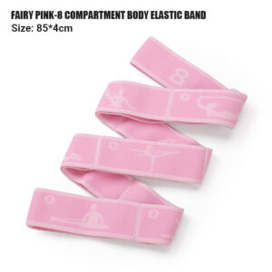 Buy Anyfit Yoga Band Stretcher Neon Puchsia Pink and White Strap Resistance Belt Pilates Exercise Stretcher Fitness Tool Online - Sporting Goods - 2 - NZ Depot Free Shipping