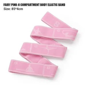 Buy Anyfit Yoga Band Stretcher Neon Puchsia Pink and White Strap Resistance Belt Pilates Exercise Stretcher Fitness Tool Online - Sporting Goods - 2 - NZ Depot Free Shipping