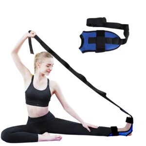 Buy Anyfit Yoga Band Stretcher Solid Blue Strap Resistance Belt Pilates Exercise Stretcher Fitness Tool Online - Sporting Goods - 1 - NZ Depot Free Shipping