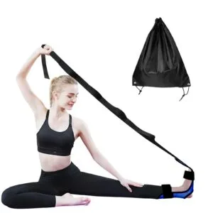 Buy Anyfit Yoga Band Stretcher Solid Blue Strap Resistance Belt Pilates Exercise Stretcher Fitness Tool With Bundle Bag Online - Sporting Goods - 1 - NZ Depot Free Shipping