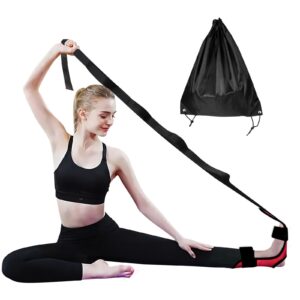 Buy Anyfit Yoga Band Stretcher Solid Red Strap Resistance Belt Pilates Exercise Stretcher Fitness Tool With Bundle Bag Online - Sporting Goods - 1 - NZ Depot Free Shipping