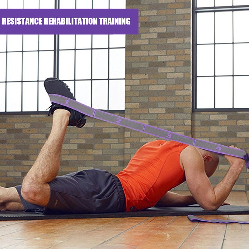Anyfit Yoga Band Stretcher White and Neon Purple Strap Resistance Belt Pilates Exercise Stretcher Fitness Tool - PG1-TLD01-PE2 - Sporting Goods - 8 - NZ DEPOT Buy Anyfit Yoga Band Stretcher White and Neon Purple Strap Resistance Belt Pilates Exercise Stretcher Fitness Tool Online - Sporting Goods - 8 - NZ Depot Free Shipping