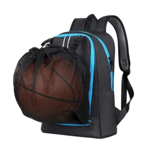 Buy Anypack Basketball Backpack Black Large Capacity Sports Bag With Ball Compartment Durable Design For Gym Travel And Outdoor Training Online - Luggage & Bags - 1 - NZ Depot Free Shipping