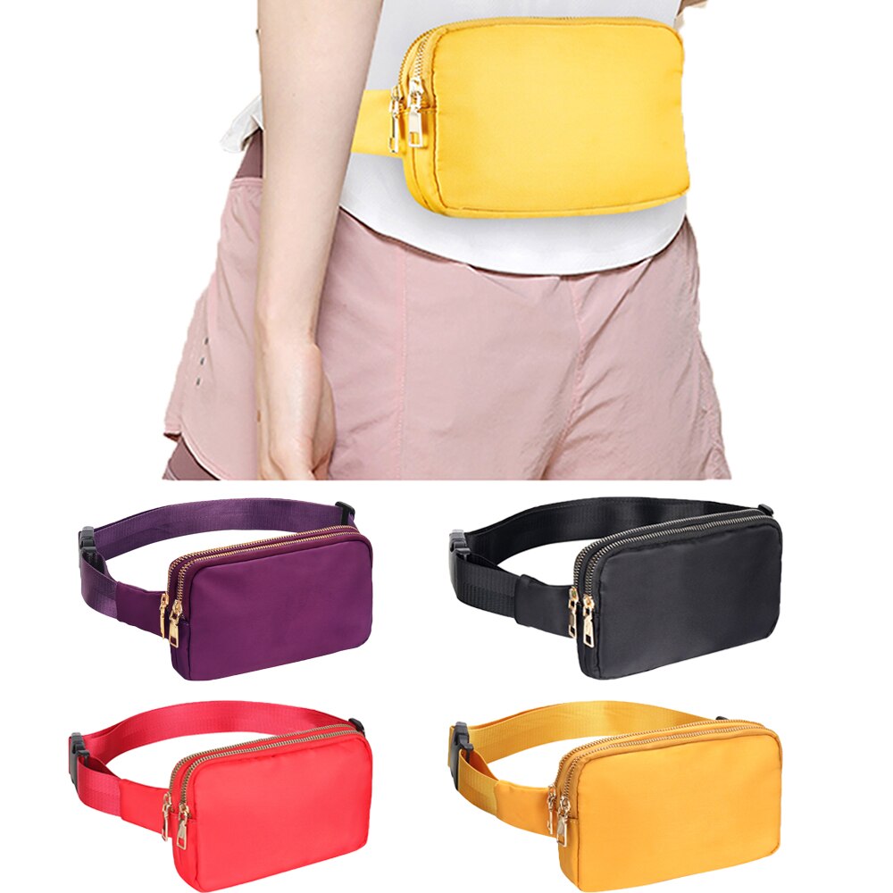 Anypack Waist Bag Orange Dual Zipper Crossbobdy Belt Bag with Adjustable Strap - PG1-WP-RD - Sporting Goods - 2 - NZ DEPOT Buy Anypack Waist Bag Orange Dual Zipper Crossbobdy Belt Bag with Adjustable Strap Online - Sporting Goods - 2 - NZ Depot Free Shipping
