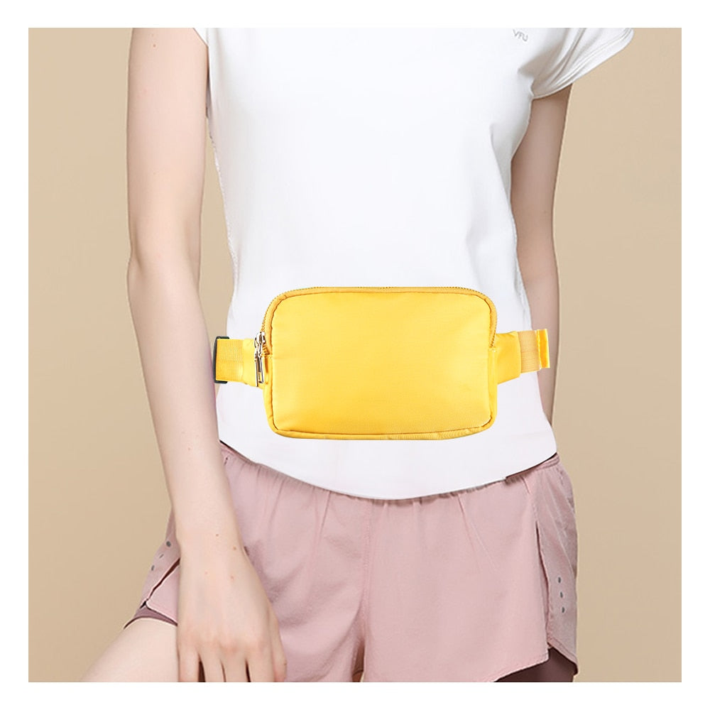Anypack Waist Bag Orange Dual Zipper Crossbobdy Belt Bag with Adjustable Strap - PG1-WP-RD - Sporting Goods - 5 - NZ DEPOT Buy Anypack Waist Bag Orange Dual Zipper Crossbobdy Belt Bag with Adjustable Strap Online - Sporting Goods - 5 - NZ Depot Free Shipping