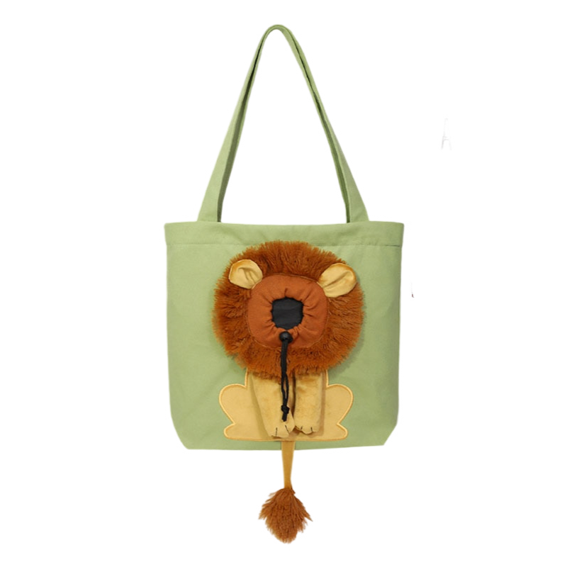 Anypet Cat Handbag 40cm Light Green 3D Lion Soft Collar Pets Carrier Luggage Small Dog Travel Tote Bag With Pet Canvas - Animals & Pet Supplies - PG1-PPBG-IR-B 1 Buy Anypet Cat Handbag 40cm Light Green 3D Lion Soft Collar Pets Carrier Luggage Small Dog Travel Tote Bag With Pet Canvas Online - Animals & Pet Supplies - 1 - NZ Depot Free Shipping