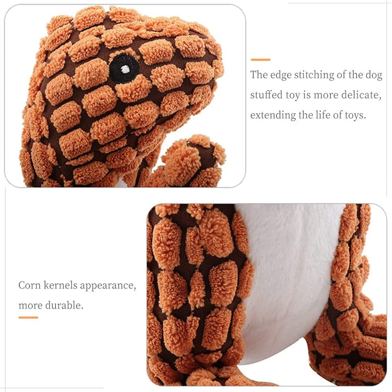Anypet Dog Toy Orange Dinosaur Squeaky Plush Interactive Chew Boredom Buster Stuffing Pet Supplies - PG1-DNSDT-OG - Animals & Pet Supplies - 4 - NZ DEPOT Buy Anypet Dog Toy Orange Dinosaur Squeaky Plush Interactive Chew Boredom Buster Stuffing Pet Supplies Online - Animals & Pet Supplies - 4 - NZ Depot Free Shipping