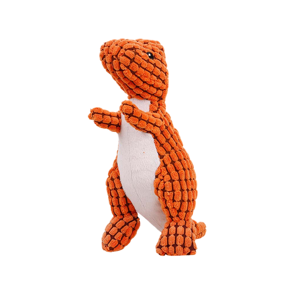 Anypet Dog Toy Orange Dinosaur Squeaky Plush Interactive Chew Boredom Buster Stuffing Pet Supplies - Animals & Pet Supplies - PG1-DNSDT-OG 1 Buy Anypet Dog Toy Orange Dinosaur Squeaky Plush Interactive Chew Boredom Buster Stuffing Pet Supplies Online - Animals & Pet Supplies - 1 - NZ Depot Free Shipping