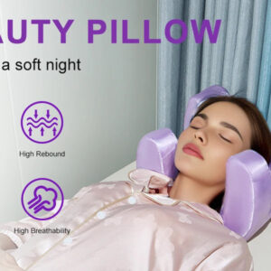 Buy Anypillow Pink Face Cradle Pillow Luxury Ergonomic Memory Foam Support for Side Sleepers, Spa & Beauty Rest Online - Home & Garden - 2 - NZ Depot Free Shipping