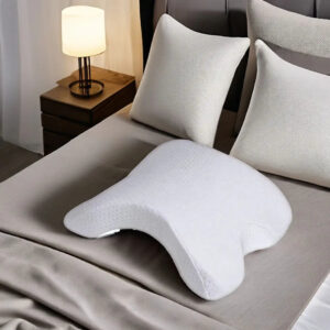 Buy Anypillow White Arched Nap Pillow Ergonomic Desk Rest Cushion With Cuddle Arm Hole For Neck And Shoulder Support Online - Home & Garden - 2 - NZ Depot Free Shipping