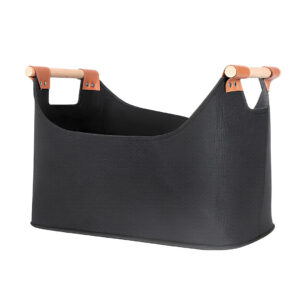 Buy Anysort Storage Bag Black Basket Fire Wood Fruit Vegetable Flower Plant Organizing Rack Container Online - Sporting Goods - 1 - NZ Depot Free Shipping