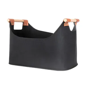 Buy Anysort Storage Bag Black Basket Fire Wood Fruit Vegetable Flower Plant Organizing Rack Container Online - Sporting Goods - 1 - NZ Depot Free Shipping