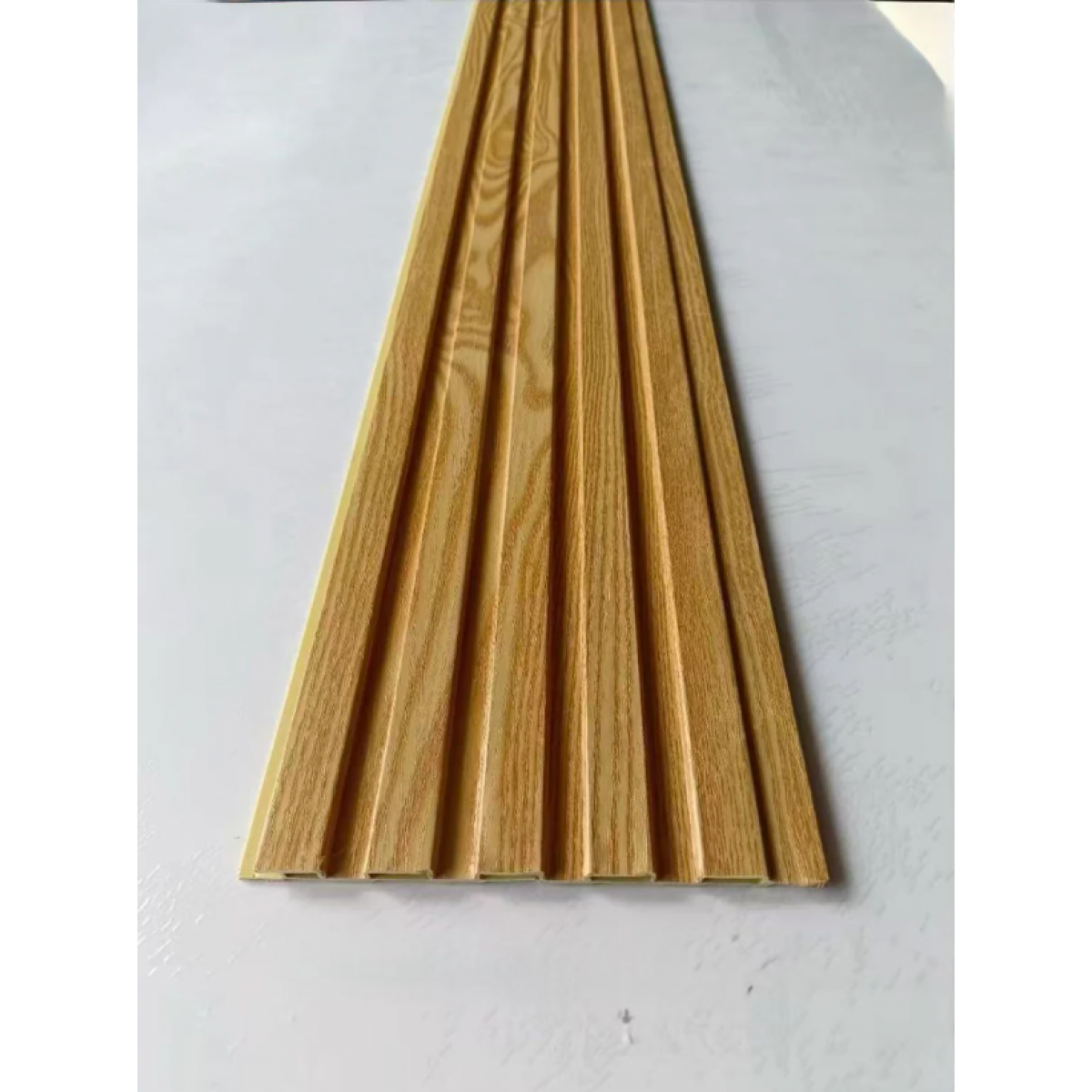 Fluted Panels 150x3000mm WPC Slated Wall Panel - FP159- Oak - Decorative - 3 - NZ DEPOT Bathroom Buy Fluted Panels 150x3000mm WPC Slated Wall Panel Online - Decorative - Waterproof decorative sheet - 3 - NZ Depot Delivery