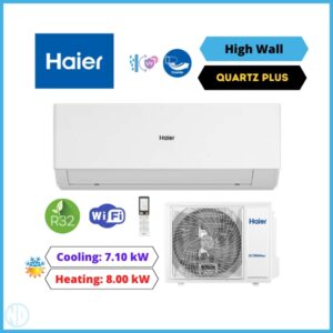 Haier 7.1kW Quartz Plus 600 Series UV Protect and SmartHQ Wi-Fi