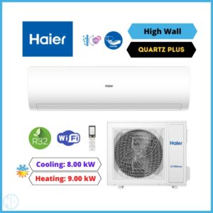 Haier 8.0kW Quartz Plus 600 Series UV Protect and SmartHQ Wi-Fi