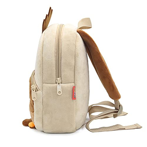 Anypack 3D Apricot Owl Brown Kids School Backpack Cute Cartoon Animal Style Children Toddler Plush Bag Perfect Accessories For Boys and Girls - KD9-Z00-OwlBrown - Luggage & Bags - 3 - NZ DEPOT Buy Anypack 3D Apricot Owl Brown Kids School Backpack Cute Cartoon Animal Style Children Toddler Plush Bag Perfect Accessories For Boys and Girls Online - Luggage & Bags - 3 - NZ Depot Free Shipping