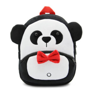Buy Anypack 3D Black Panda School Backpack - Kids Cute Animal Plush Bag Online - Luggage & Bags - 2 - NZ Depot Free Shipping