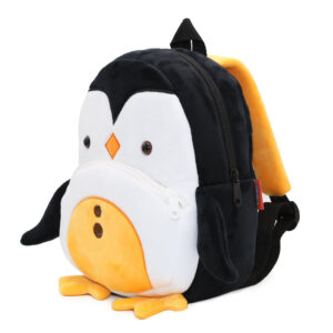 Buy Anypack 3D Black Penguin School Backpack Cute Animal With Cartoon Designs Children Toddler Plush Bag For Baby Girls and Boys Online - Luggage & Bags - 2 - NZ Depot Free Shipping