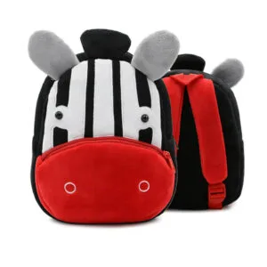 Buy Anypack  3D Black Zebra Kids School Backpack Cute Cartoon Animal Style Children Toddler Plush Bag Perfect Accessories For Baby Girls and Boys Online - Luggage & Bags - 1 - NZ Depot Free Shipping