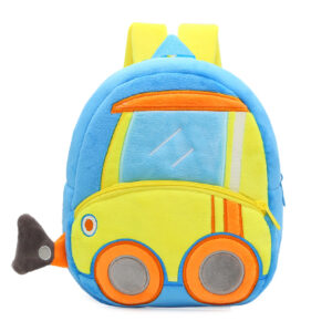 Buy Anypack 3D Blue Bulldozer School Backpack - Kids Construction Vehicle Bag Online - Luggage & Bags - 1 - NZ Depot Free Shipping