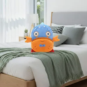 Buy Anypack 3D Blue Crab School Backpack Cute Animal With Cartoon Designs Children Toddler Plush Bag For Baby Girls and Boys Online - Luggage & Bags - 2 - NZ Depot Free Shipping