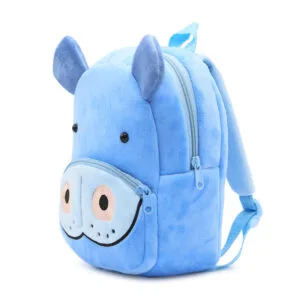 Buy Anypack 3D Blue Hippo School Backpack Cute Animal With Cartoon Designs Children Toddler Plush Bag For Baby Girls and Boys Online - Luggage & Bags - 2 - NZ Depot Free Shipping