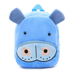 Buy Anypack 3D Blue Hippo School Backpack Cute Animal With Cartoon Designs Children Toddler Plush Bag For Baby Girls and Boys Online - Luggage & Bags - 1 - NZ Depot Free Shipping