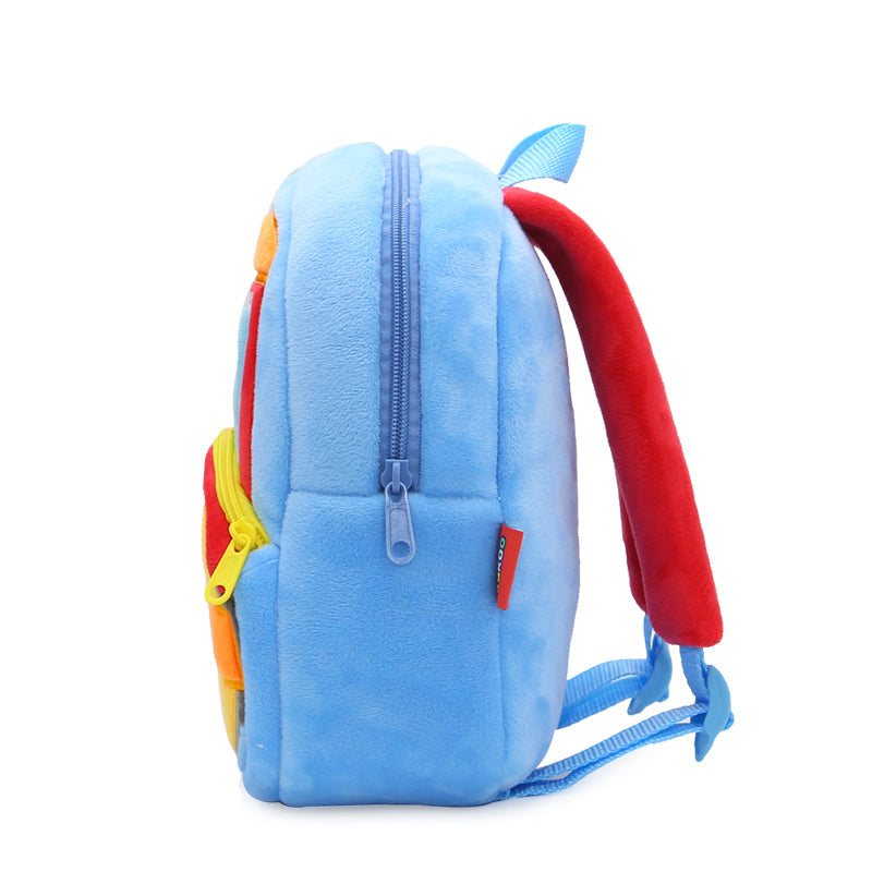 Anypack 3D Blue Road Roller Kids School Backpack Cute Cartoon Animal Style Children Toddler Plush Bag Perfect Accessories For Boys and Girls - KD9-Ev-roadroller - Luggage & Bags - 4 - NZ DEPOT Buy Anypack 3D Blue Road Roller Kids School Backpack Cute Cartoon Animal Style Children Toddler Plush Bag Perfect Accessories For Boys and Girls Online - Luggage & Bags - 4 - NZ Depot Free Shipping