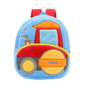 Buy Anypack 3D Blue Road Roller Kids School Backpack Cute Cartoon Animal Style Children Toddler Plush Bag Perfect Accessories For Boys and Girls Online - Luggage & Bags - 1 - NZ Depot Free Shipping