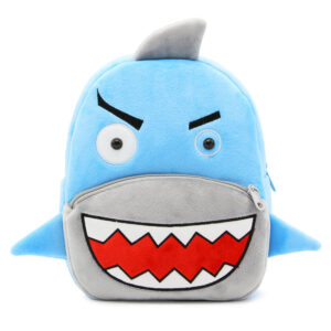 Buy Anypack 3D Blue Shark School Backpack - Kids Ocean Animal Plush Bag Online - Luggage & Bags - 2 - NZ Depot Free Shipping