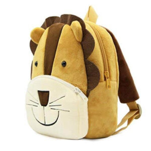Buy Anypack 3D Brown Lion School Backpack - Kids Wild Animal Plush Bag Online - Luggage & Bags - 2 - NZ Depot Free Shipping