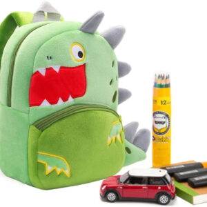 Buy Anypack 3D Green Big Mouth Dinosaur Kids School Backpack Cute Cartoon Animal Style Children Toddler Plush Bag Perfect Accessories For Boys and Girls Online - Luggage & Bags - 2 - NZ Depot Free Shipping