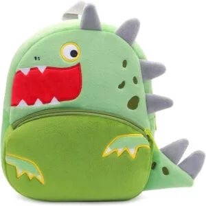 Buy Anypack 3D Green Big Mouth Dinosaur Kids School Backpack Cute Cartoon Animal Style Children Toddler Plush Bag Perfect Accessories For Boys and Girls Online - Luggage & Bags - 1 - NZ Depot Free Shipping