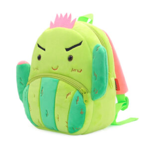 Buy Anypack 3D Green Cactus School Backpack - Kids Desert Plant Plush Bag Online - Luggage & Bags - 2 - NZ Depot Free Shipping