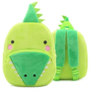 Buy Anypack 3D Green Crocodile  Kids School Backpack Cute Cartoon Animal Style Children Toddler Plush Bag Perfect Accessories For Boys and Girls Online - Luggage & Bags - 1 - NZ Depot Free Shipping