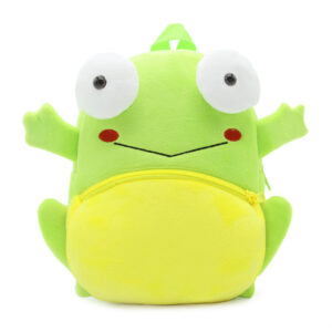 Buy Anypack 3D Green Frog School Backpack - Kids Amphibian Plush Bag Online - Luggage & Bags - 1 - NZ Depot Free Shipping