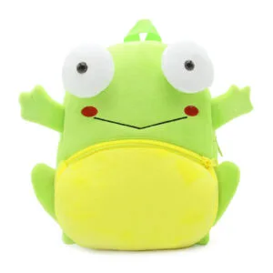 Buy Anypack 3D Green Frog School Backpack - Kids Amphibian Plush Bag Online - Luggage & Bags - 1 - NZ Depot Free Shipping