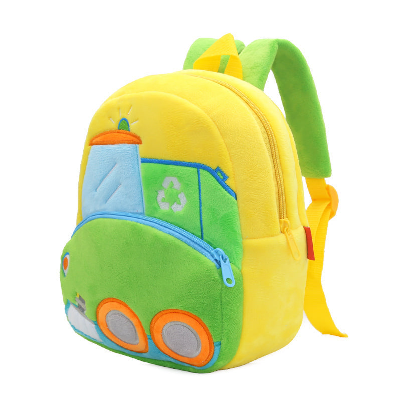 Anypack 3D Green Sanitation Vehicle Kids School Backpack Cute Cartoon Animal Style Children Toddler Plush Bag Perfect Accessories For Boys and Girls - KD9-Ev-Sanitationvehicle - Luggage & Bags - 2 - NZ DEPOT Buy Anypack 3D Green Sanitation Vehicle Kids School Backpack Cute Cartoon Animal Style Children Toddler Plush Bag Perfect Accessories For Boys and Girls Online - Luggage & Bags - 2 - NZ Depot Free Shipping