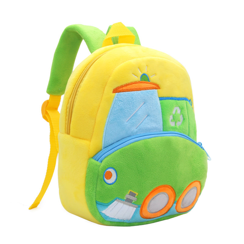 Anypack 3D Green Sanitation Vehicle Kids School Backpack Cute Cartoon Animal Style Children Toddler Plush Bag Perfect Accessories For Boys and Girls - KD9-Ev-Sanitationvehicle - Luggage & Bags - 3 - NZ DEPOT Buy Anypack 3D Green Sanitation Vehicle Kids School Backpack Cute Cartoon Animal Style Children Toddler Plush Bag Perfect Accessories For Boys and Girls Online - Luggage & Bags - 3 - NZ Depot Free Shipping