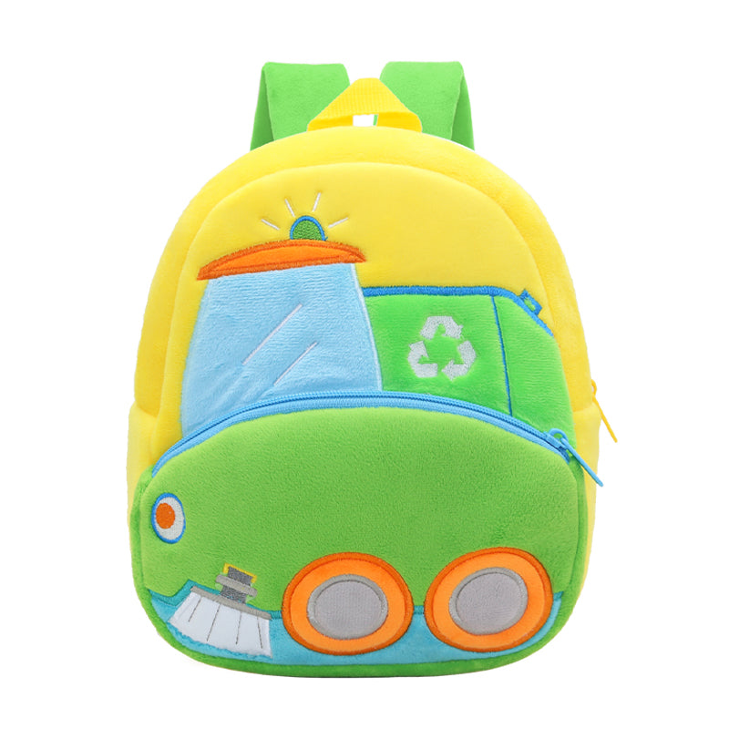 Anypack 3D Green Sanitation Vehicle Kids School Backpack Cute Cartoon Animal Style Children Toddler Plush Bag Perfect Accessories For Boys and Girls - Luggage & Bags - KD9-Ev-Sanitationvehicle 1 Buy Anypack 3D Green Sanitation Vehicle Kids School Backpack Cute Cartoon Animal Style Children Toddler Plush Bag Perfect Accessories For Boys and Girls Online - Luggage & Bags - 1 - NZ Depot Free Shipping