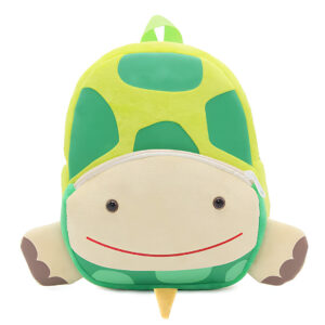 Buy Anypack 3D Green Turtle School Backpack - Kids Plush Animal Bag Online - Luggage & Bags - 1 - NZ Depot Free Shipping