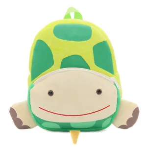 Buy Anypack 3D Green Turtle School Backpack - Kids Plush Animal Bag Online - Luggage & Bags - 1 - NZ Depot Free Shipping