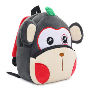 Buy Anypack 3D Grey Monkey School Backpack Cute Animal With Cartoon Designs Children Toddler Plush Bag For Baby Girls and Boys Online - Luggage & Bags - 2 - NZ Depot Free Shipping