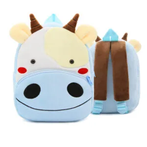 Buy Anypack 3D Light Blue Cows Kids School Backpack Cute Cartoon Animal Style Children Toddler Plush Bag Perfect Accessories For Boys and Girls Online - Luggage & Bags - 1 - NZ Depot Free Shipping