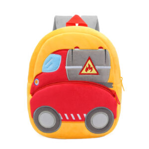 Buy Anypack 3D Orange Tanker School Backpack - Kids Vehicle Plush Bag Online - Luggage & Bags - 1 - NZ Depot Free Shipping